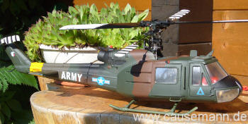 Bell UH1C-Rumpf für 400er Dragonfly36 etc T-Rex
